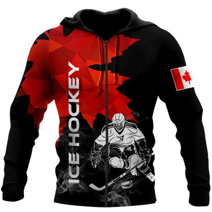3D All Over Printed Hockey Canada Unisex Shirts MH24022105 XT