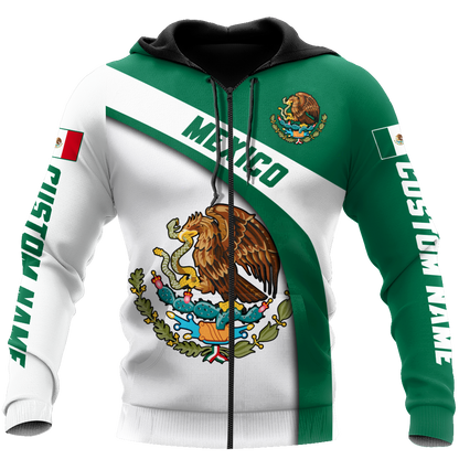 Personalized Mexican 3D All Over Printed Unisex Hoodie