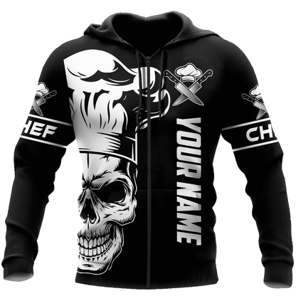 Custom Name Master Chef 3D All Over Printed Unisex Shirts