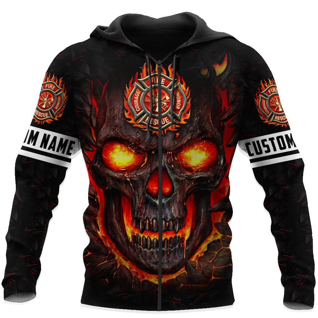 3D All Over Printed Firefighter  Unisex Shirts Custom Name XT VP23022102