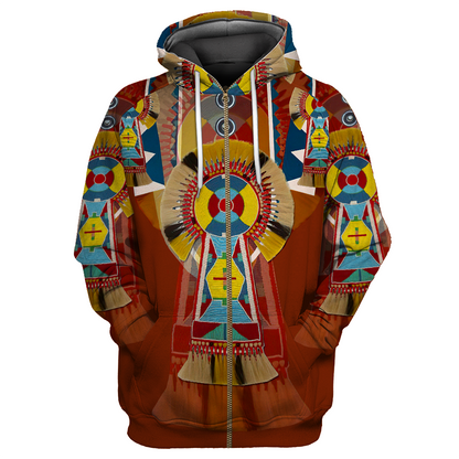 Native American 3D All Over Printed Unisex Shirts