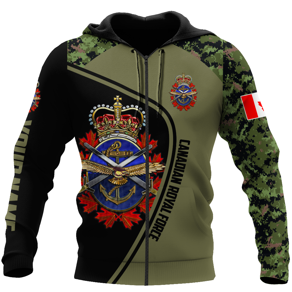 Personalized Name XT Canadian Armed Forces Veteran 3D All Over Printed Shirts DA13032106