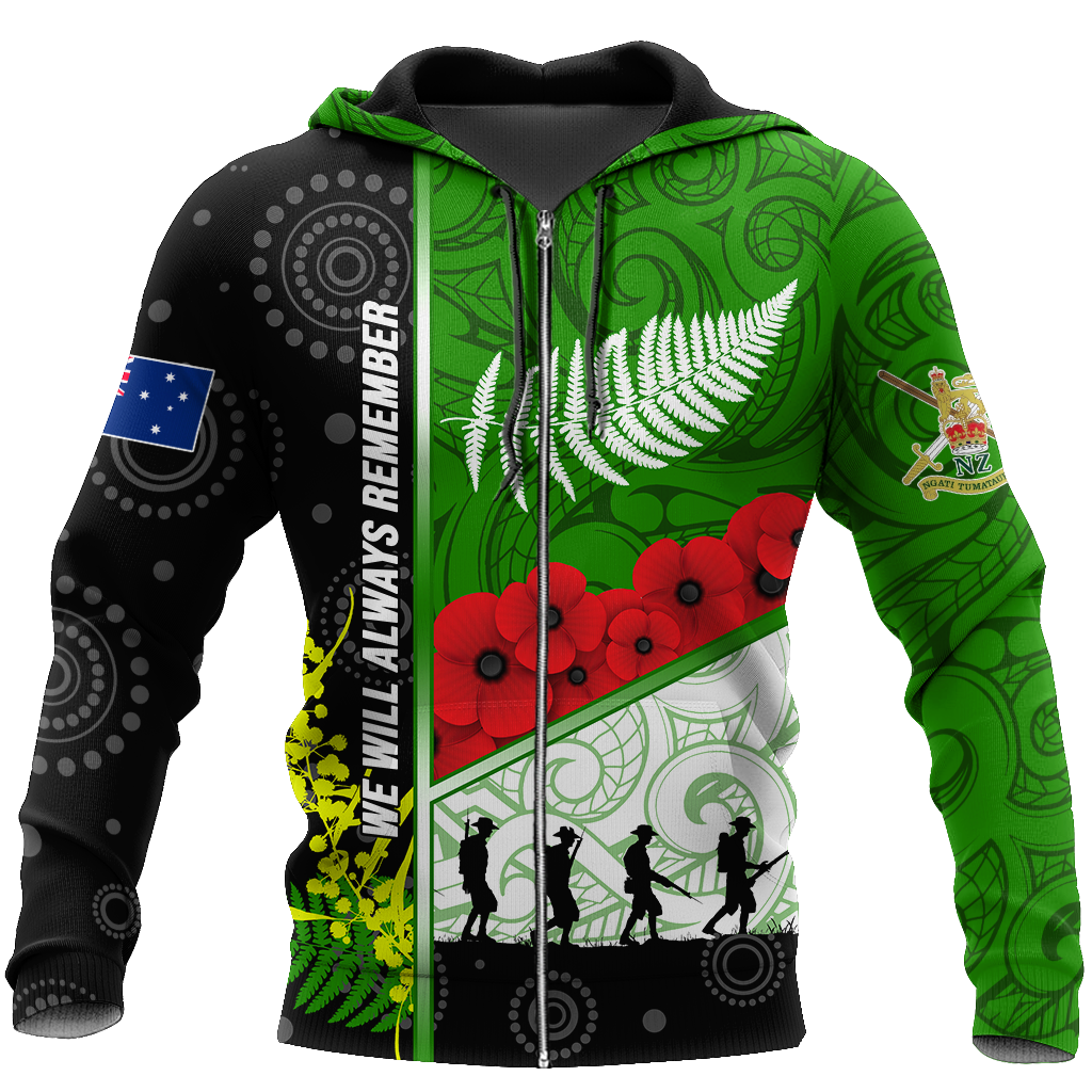 Premium Anzac Day 3D All Over Printed Unisex