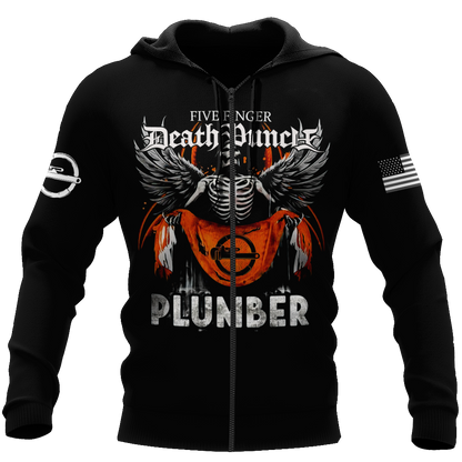 Premium Plumber 3D All Over Printed Unisex Shirts