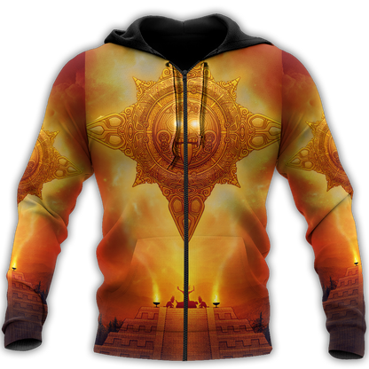 Aztec Mexican 3D All Over Printed Hoodie