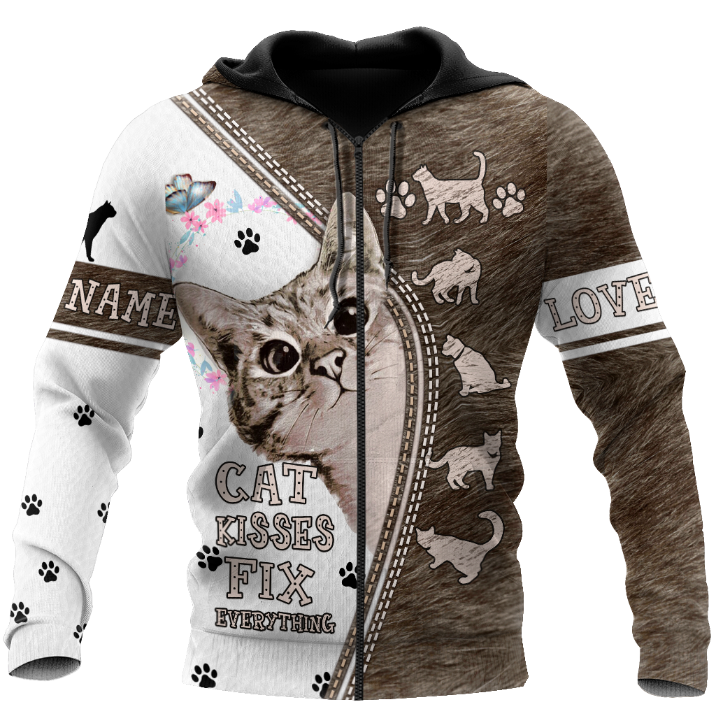 Customize Name Cat Hoodie For Men And Women TNA25032103