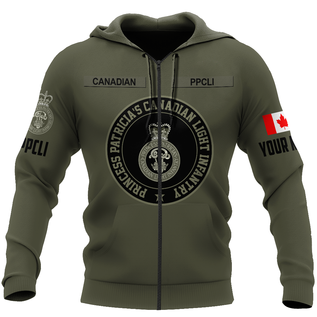 Custom Name XT Canadian Veteran PPCLI 3D Printed Clothes DA07042105