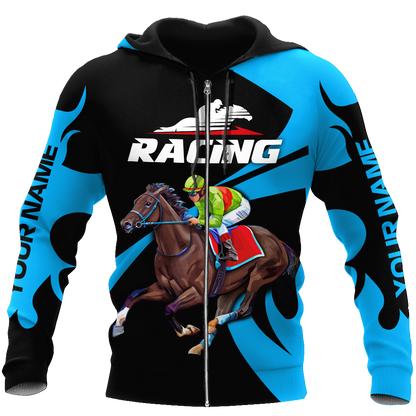 Personalized Horse Racing 3D All Over Printed Unisex Shirts