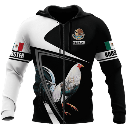Personalized Mexican Rooster 3D Printed Unisex Shirts DA08052106