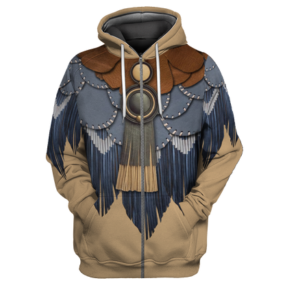 Native American 3D All Over Printed Unisex Shirts