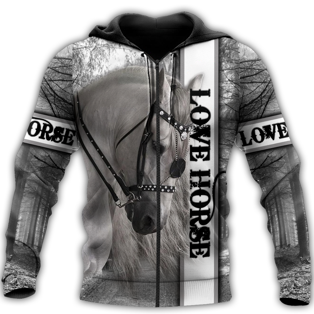 Horse 3D All Over Printed Shirts For Men and Women