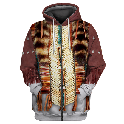 Native American 3D All Over Printed Unisex Shirts