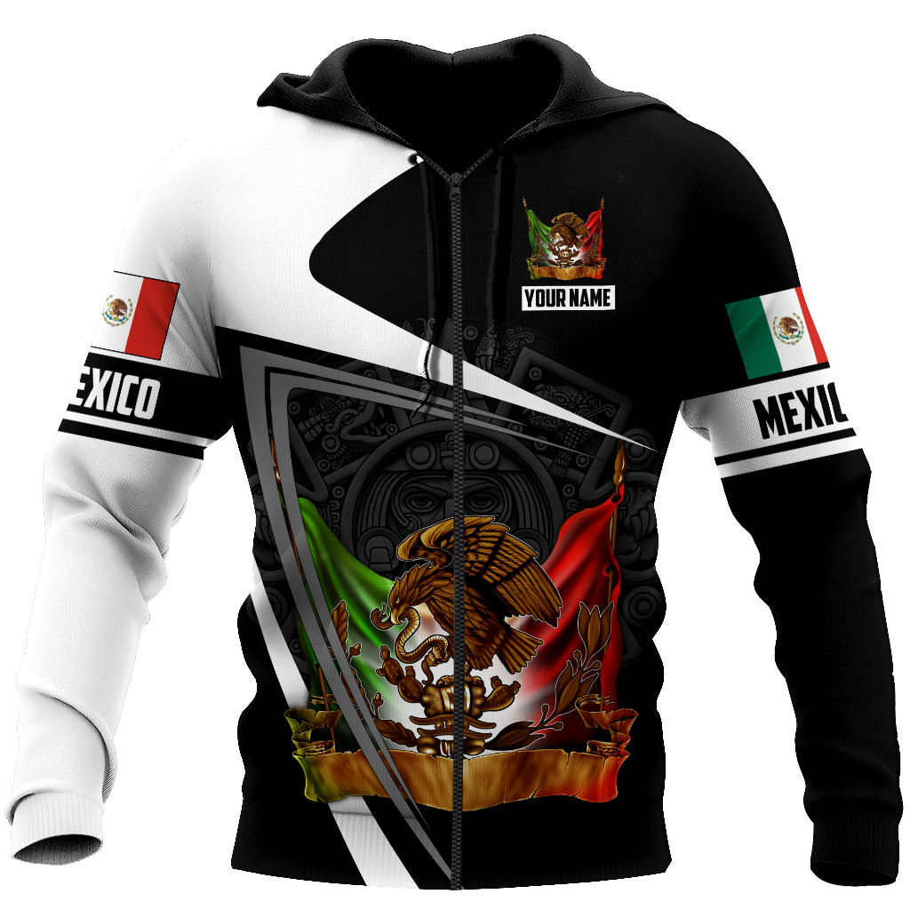 Personalized Name Mexico 3D All Over Printed Unisex Shirts