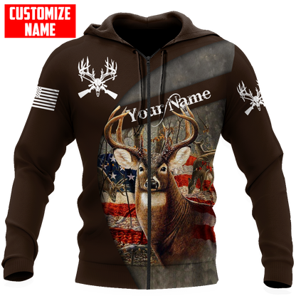 Customized Name Hunting Season 3D All Over Printed Unisex Shirts