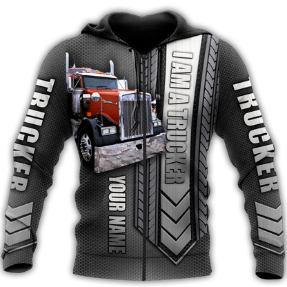 Premium Truck Driver Unisex 3D All Over Printed Shirts MEI
