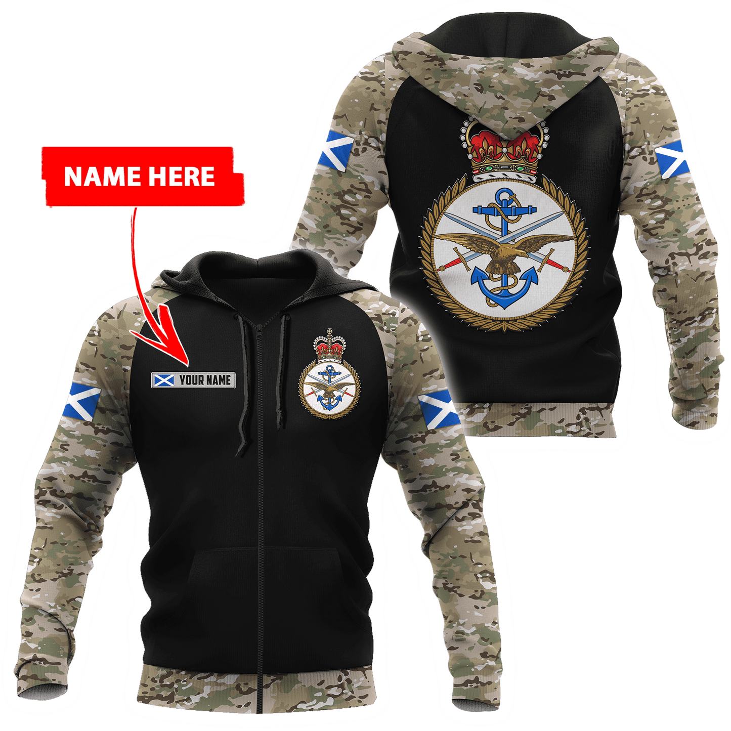 Scottish Army 3D Printed Clothes Pi21042105