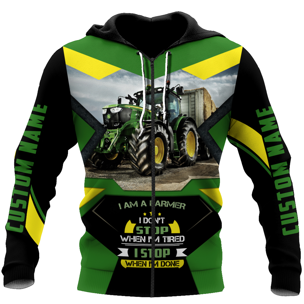 3D All Over Printed Tractor  Unisex Shirts Custom Name XT PD04022101