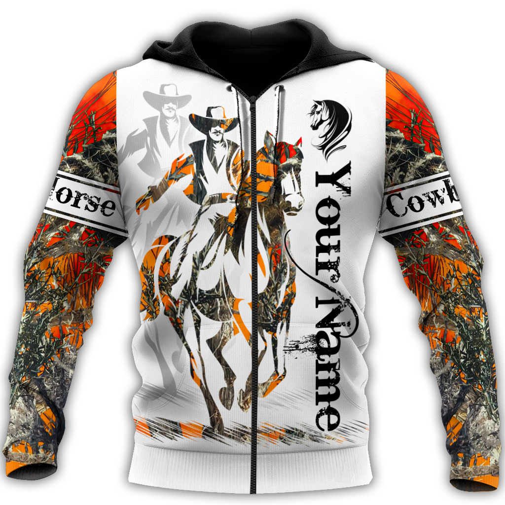Personalized Name Rodeo 3D All Over Printed Unisex Shirts Cowboy Tattoo