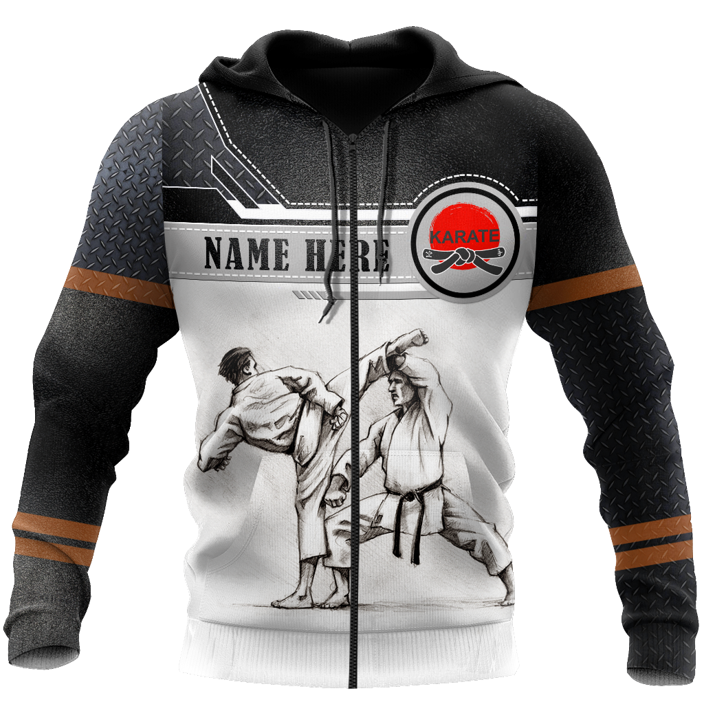 Customize Name Combat Karate Hoodie For Men And Women TNA15032102