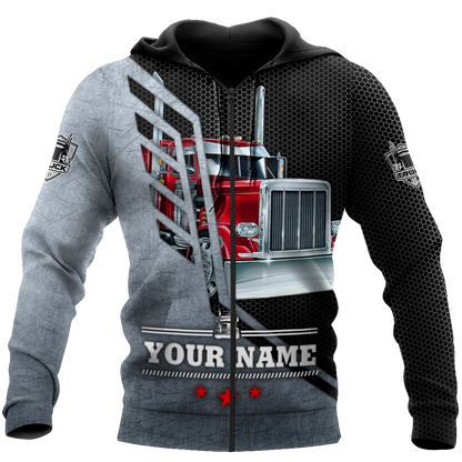 Premium Truck Driver Unisex 3D All Over Printed Shirts MEI