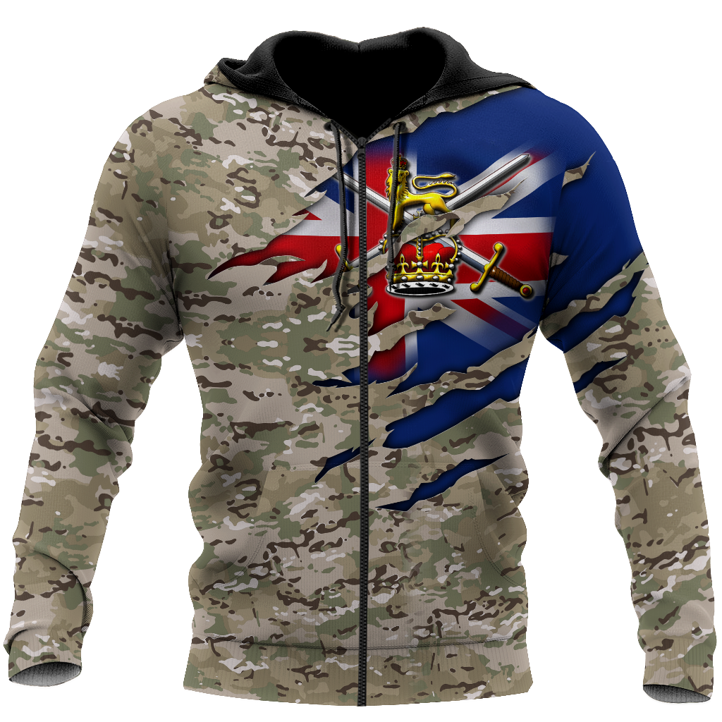 Bristish Veteran 3D All Over Printed Shirts PD10032105