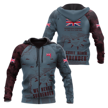 Remembrance Day Lest We Forget 3D All Over Printed Unisex Shirts