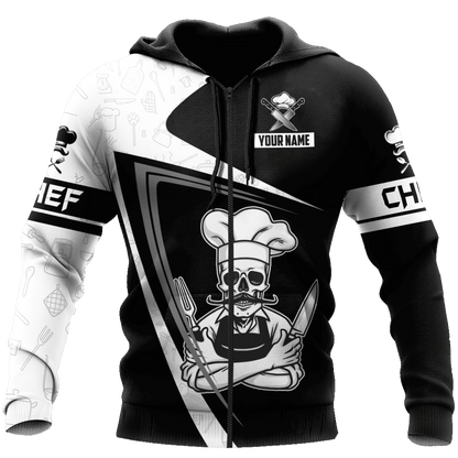 Custom Name Master Chef 3D All Over Printed Unisex Shirts