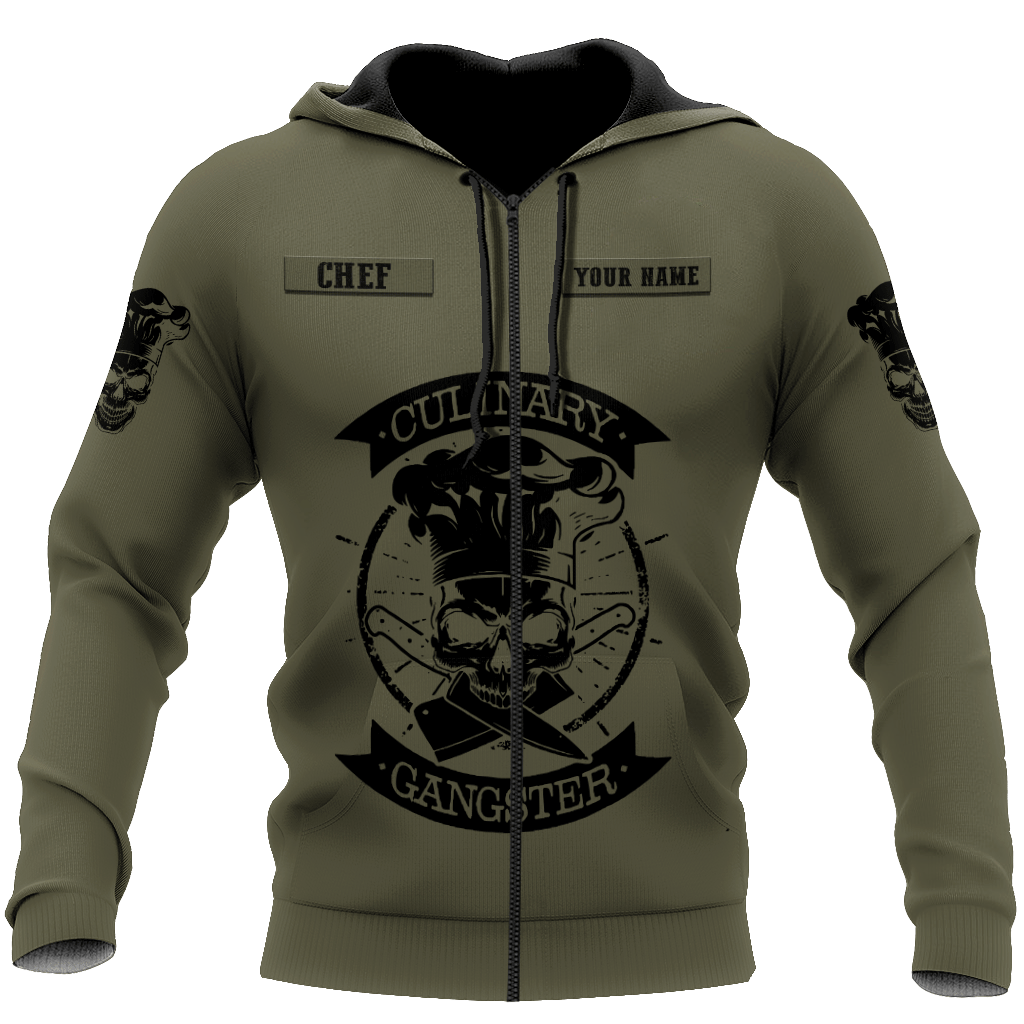 Custom Name Master Chef 3D All Over Printed Unisex Shirts