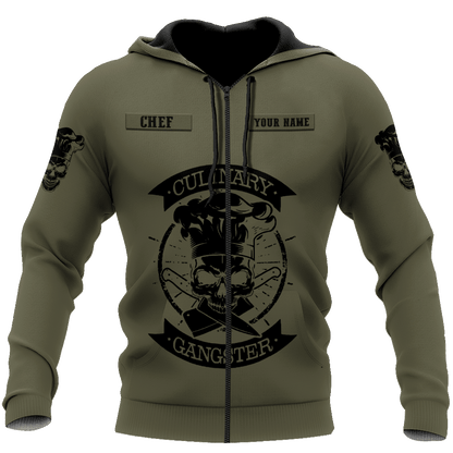 Custom Name Master Chef 3D All Over Printed Unisex Shirts