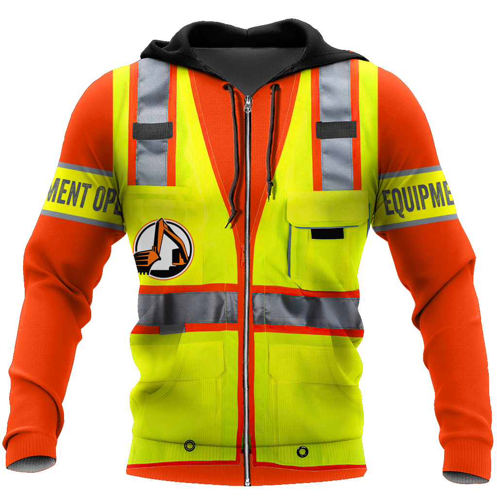 Customize Name Heavy Equipment Operator 3D All Over Printed Unisex Shirts