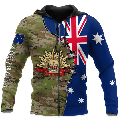 The Australian Army 3D All Over Printed Shirts For Men And Women VP10032103