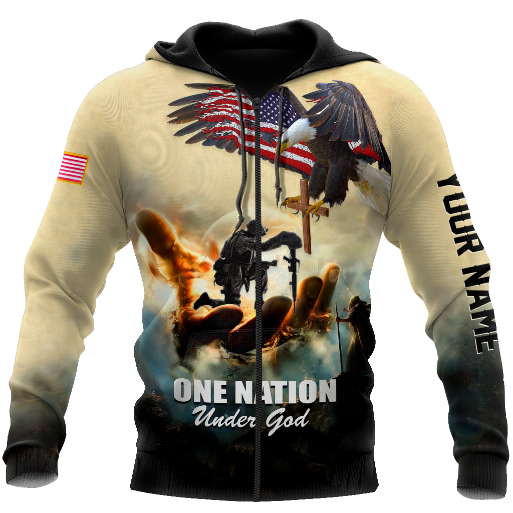 Personalized name German Army Hoodie 3D All Over Printed Unisex Shirts TNA18052103