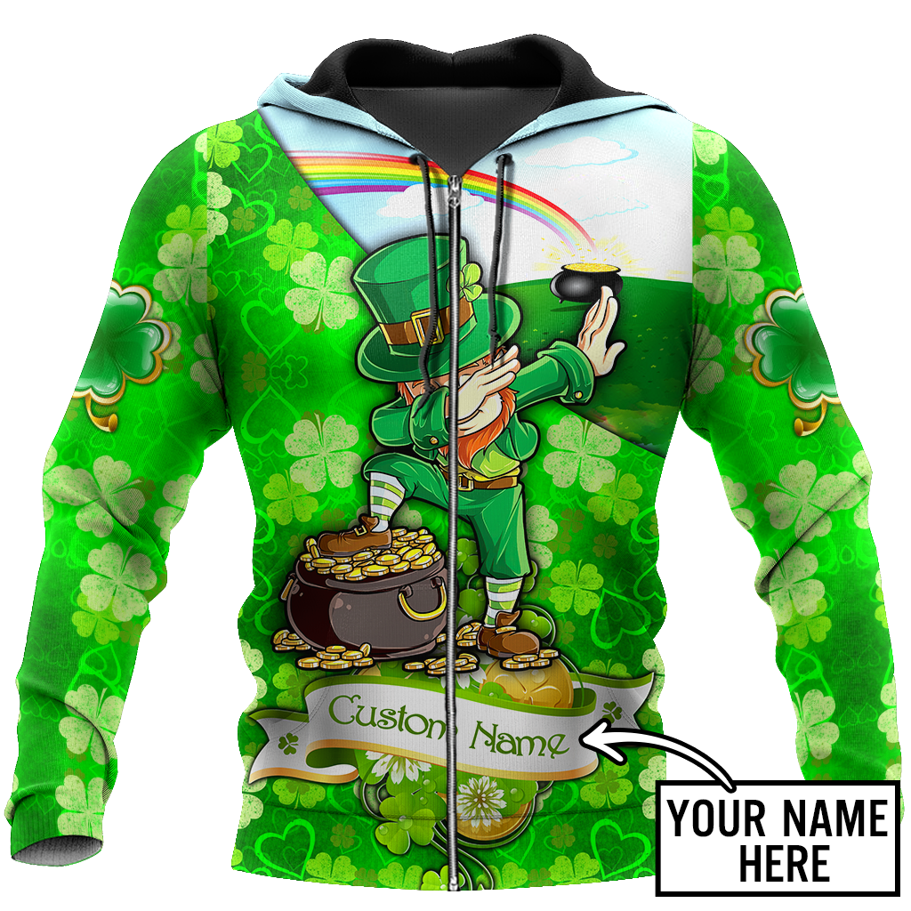 3D All Over Printed  Irish   St Patrick Day Unisex Shirts DD07022102 Custom Name XT