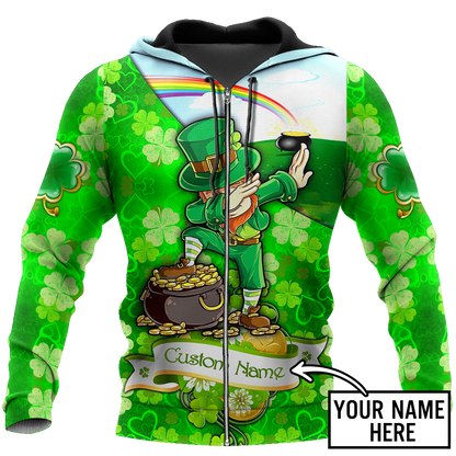 3D All Over Printed  Irish   St Patrick Day Unisex Shirts DD07022102 Custom Name XT