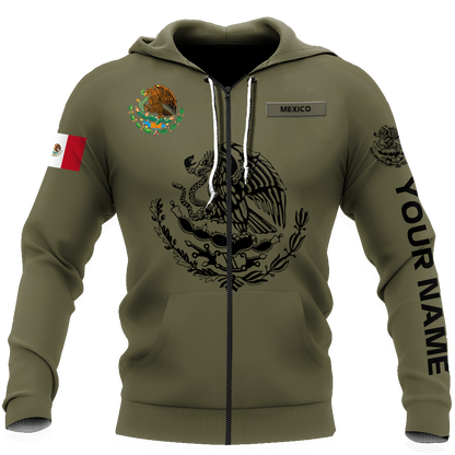 Mexican Customize 3D All Over Printed Shirts For Men And Women PD04012103