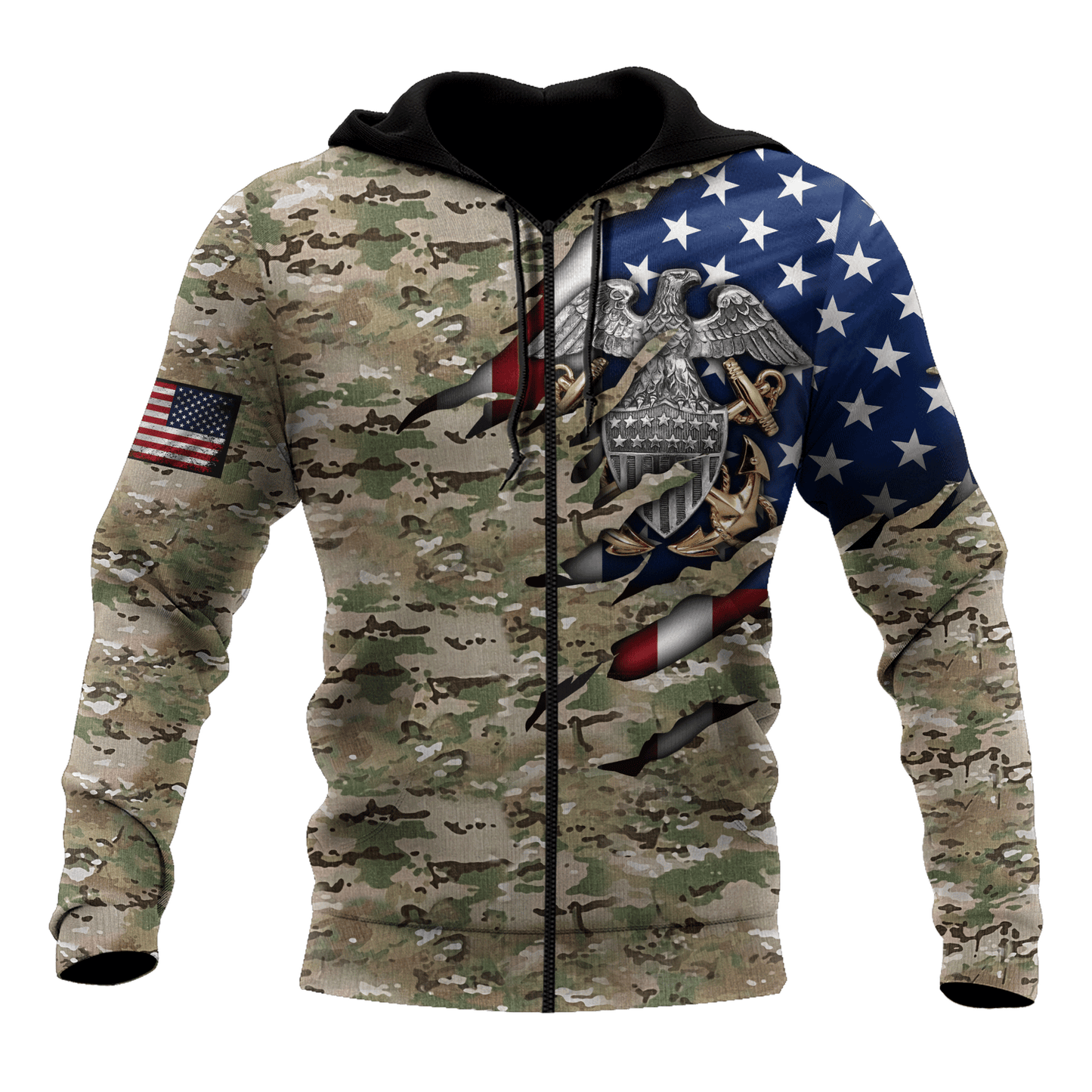 United States Navy 3D All Over Printed Unisex Shirts