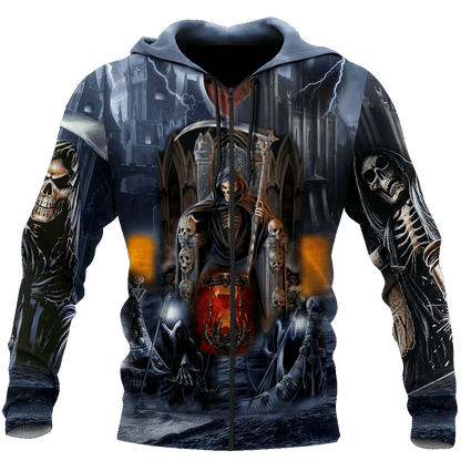 Premium Skull 3D All Over Printed Unisex Shirts