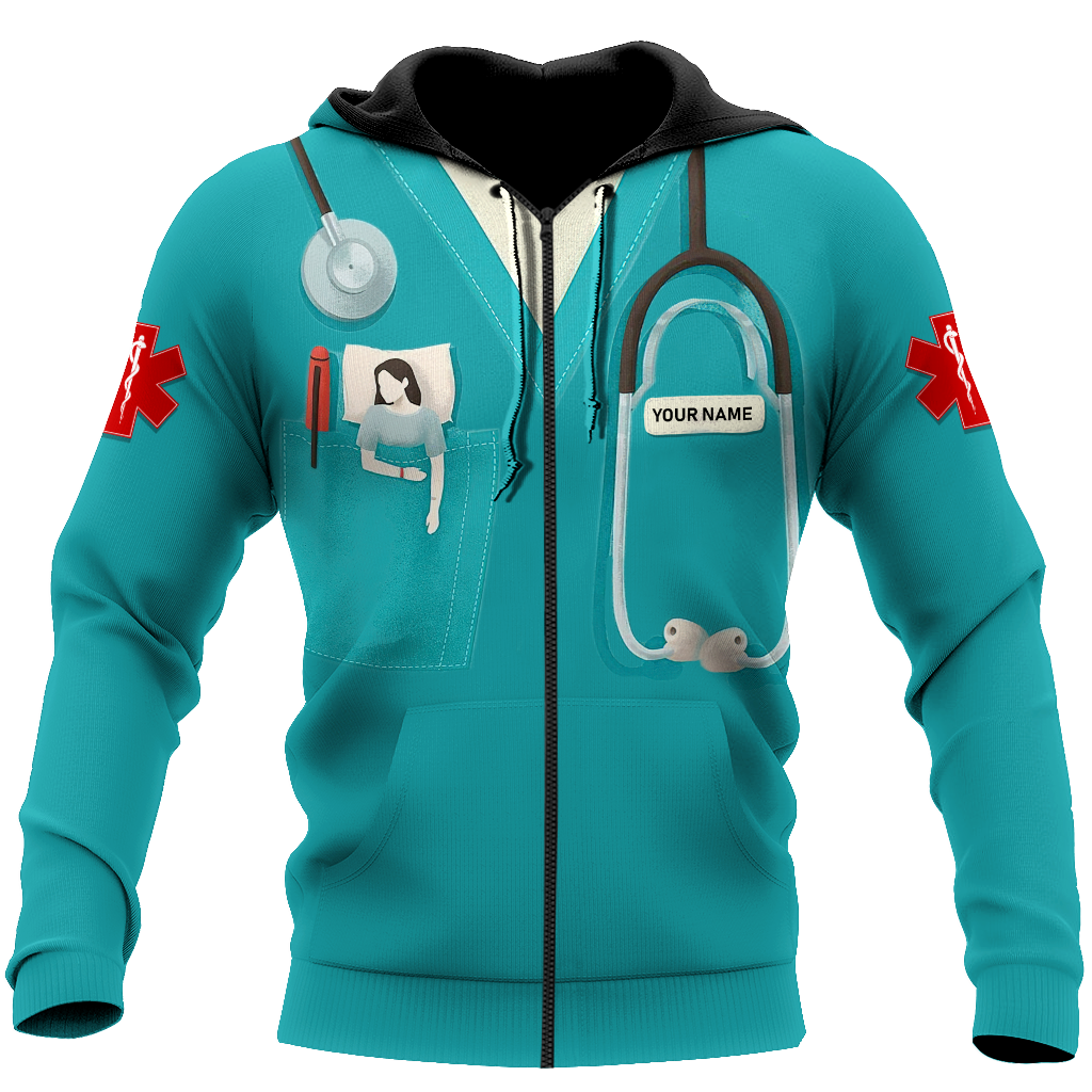 Premium Nurse Customize 3D All Over Printed Unisex Shirts