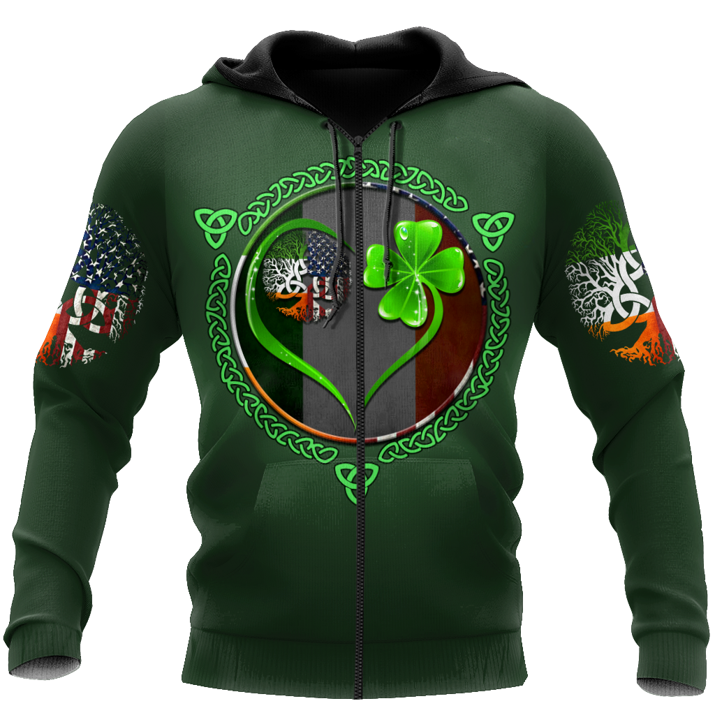 Premium Irish Saint Patrick's Day 3D Printed Unisex Shirts TN
