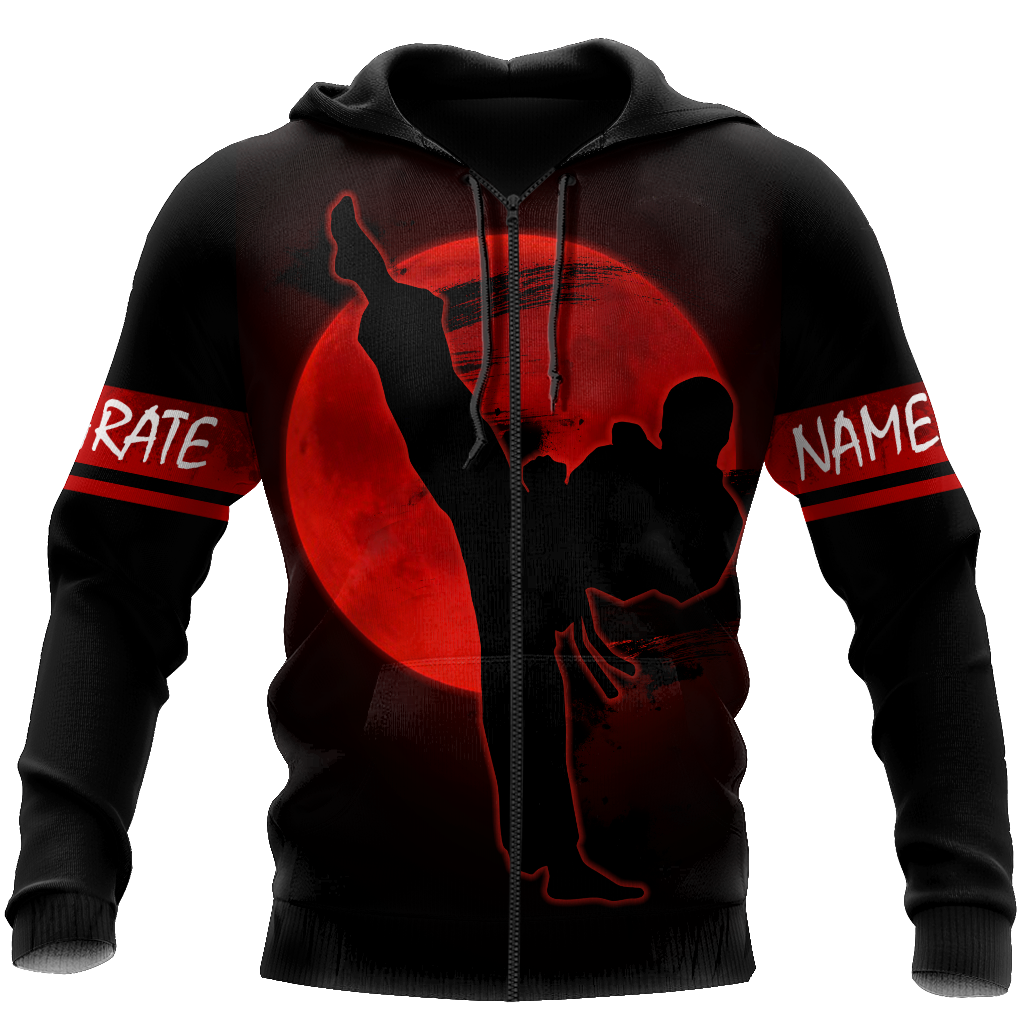 Customize Name Karateka Man Karate Hoodie For Men And Women TNA11032103