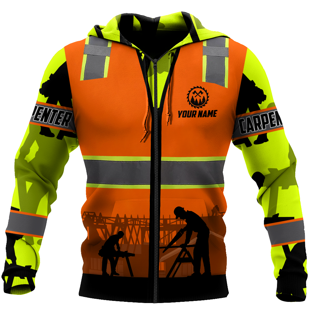 Premium Custom Name Carpenter 3D All Over Printed Unisex