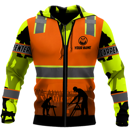 Premium Custom Name Carpenter 3D All Over Printed Unisex