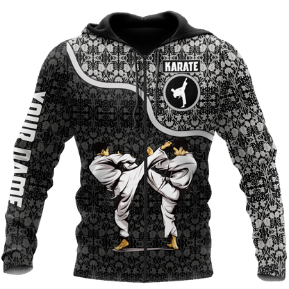 Customize Name Karate Art Hoodie For Men And Women TNA18032106