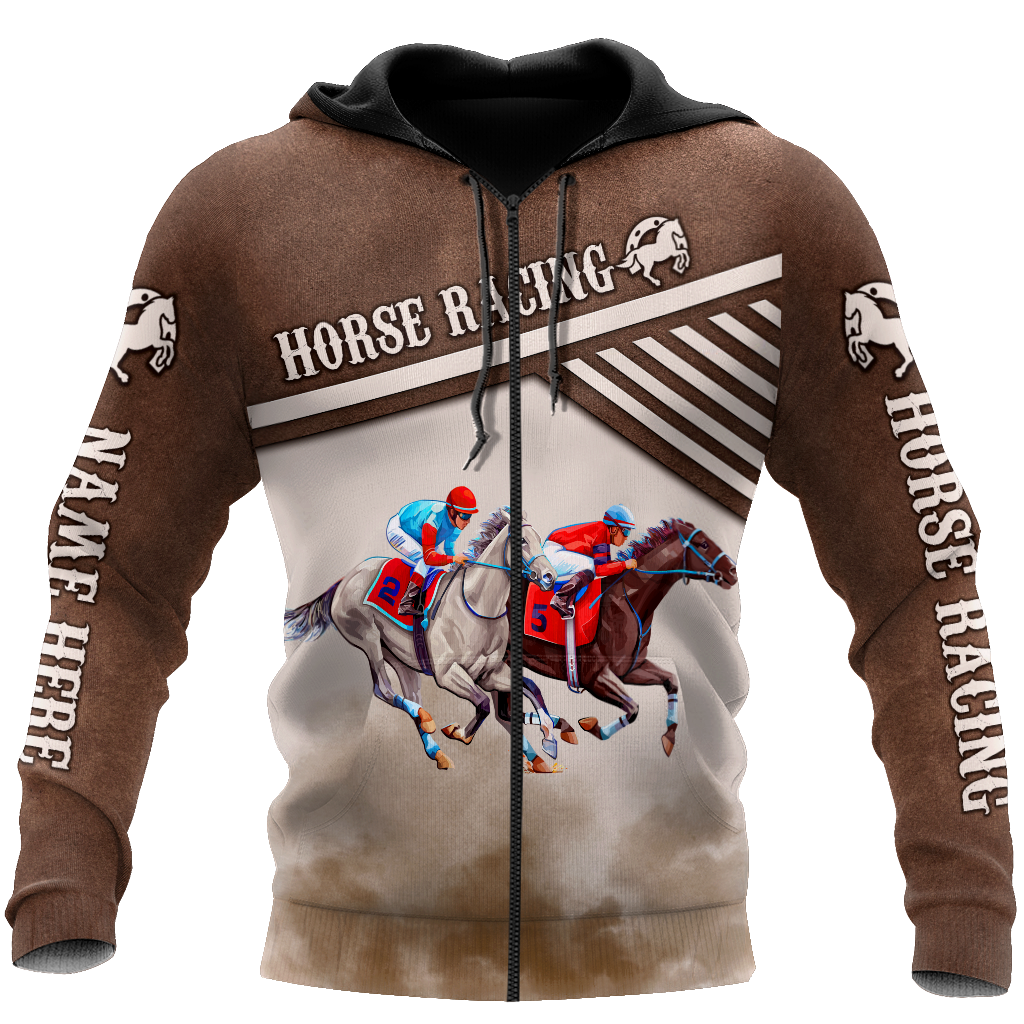Personalized Name Horse Racing 3D All Over Printed Unisex Shirts TNA24042104
