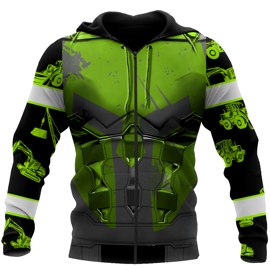 Customize Name Heavy Equipment Operator 3D All Over Printed Unisex Shirts