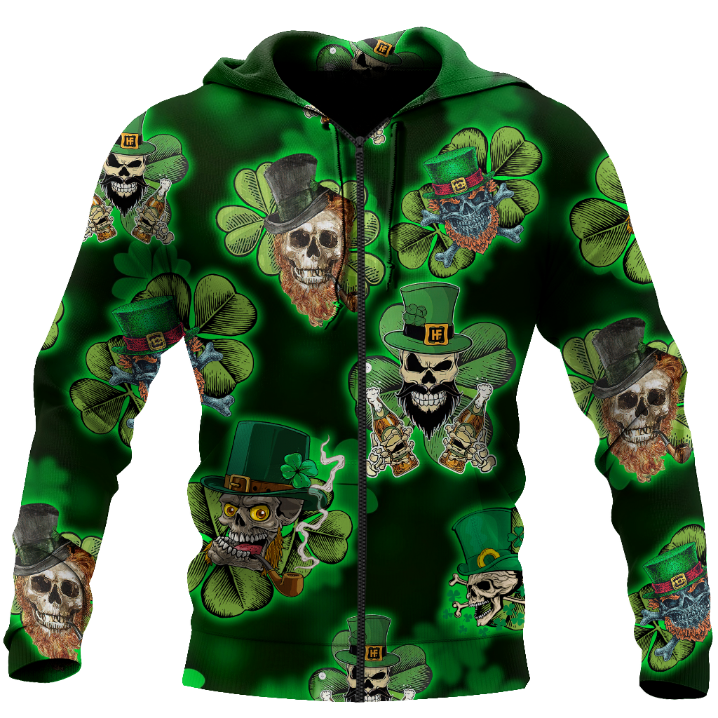 Skull Pattick Hoodie For Men And Women MH02022105