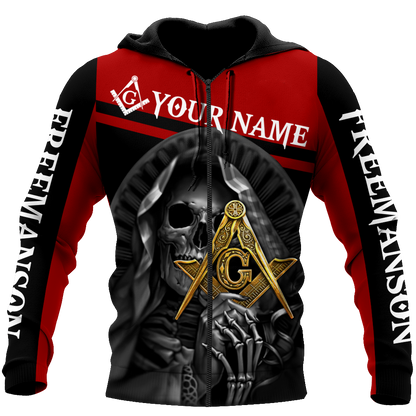 3D All Over Printed Unisex Shirts Masonic Personalized Name XT SN08032102.S1