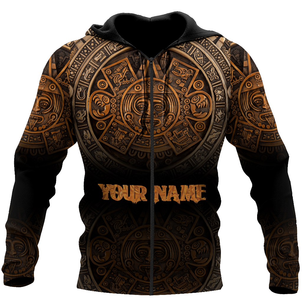 Aztec Mexican Customize 3D All Over Printed Shirts For Men And Women