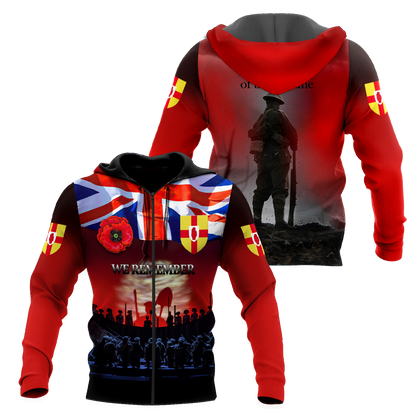 Remembrance Day Lest We Forget 3D All Over Printed Unisex Shirts