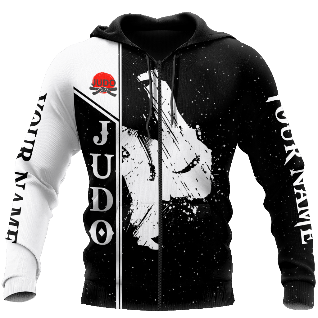 Customize Name Judo Fighting Hoodie For Men And Women TNA05042105